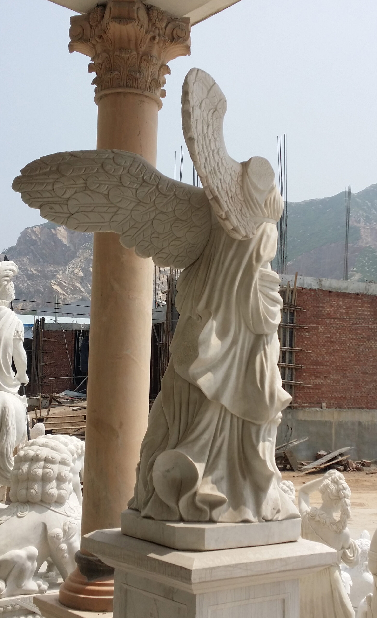 The Victorious Goddess of Samosata Marble Statue - Image 2