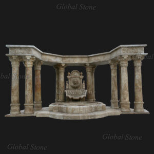 Antique Marble Roman Column Gazebo For Sale