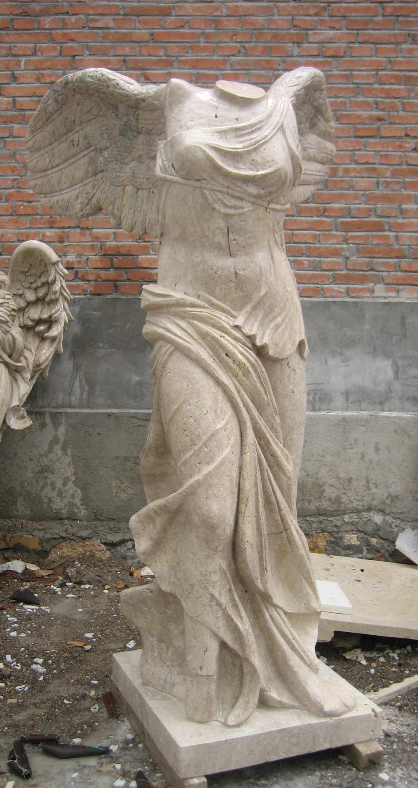 The Victorious Goddess of Samosata Marble Statue - Image 4
