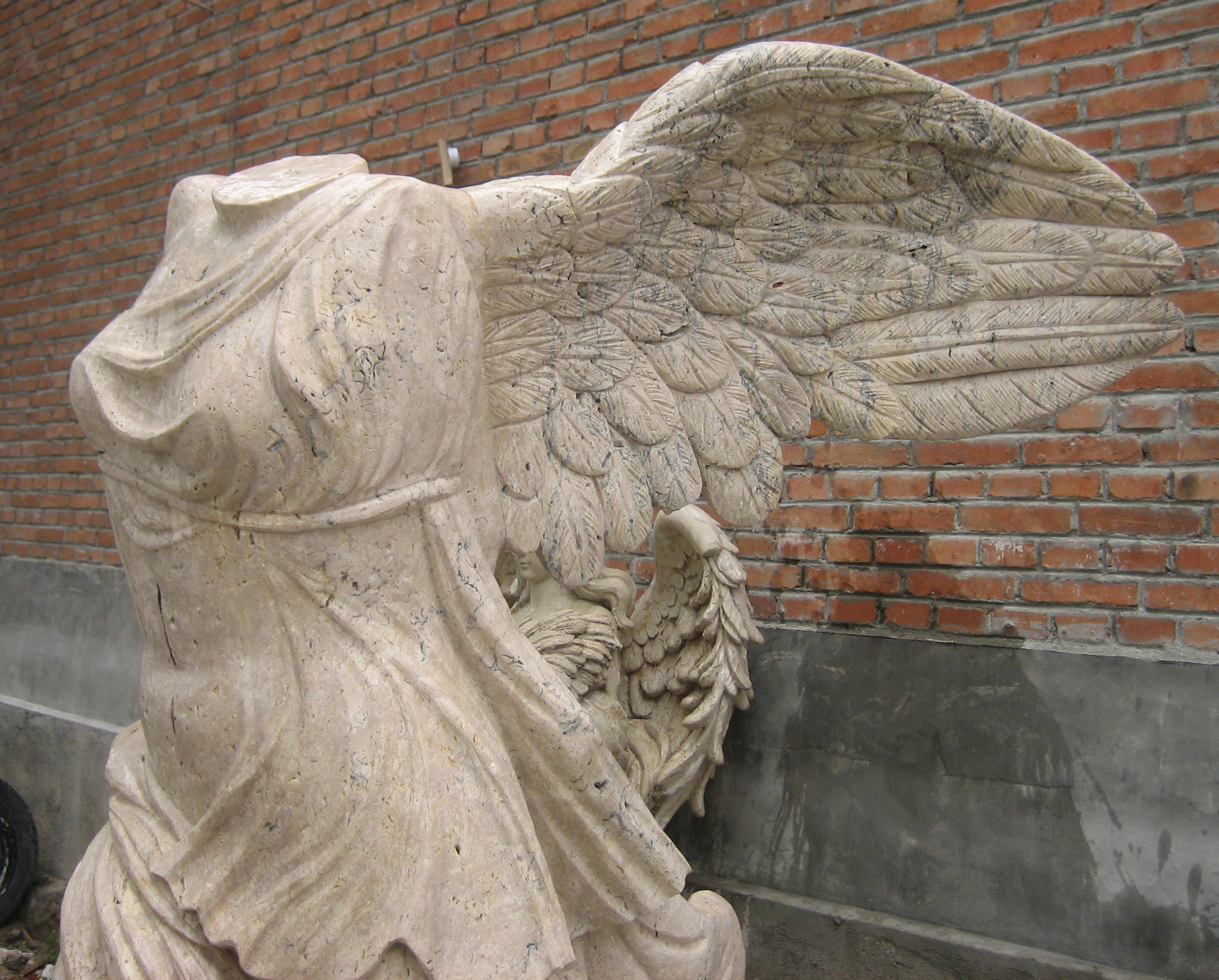 The Victorious Goddess of Samosata Marble Statue - Image 5