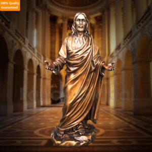 Bronze Open‑Armed Jesus Christ Statue | Religious Blessing Sculpture MBS-604