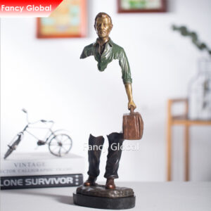 Abstract Traveller Bronze Sculpture for Home Office Art Decor MBS-629