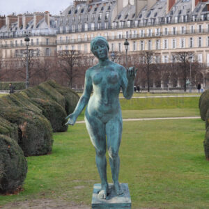 Classic famous bronze female statues for the garden MBS-733